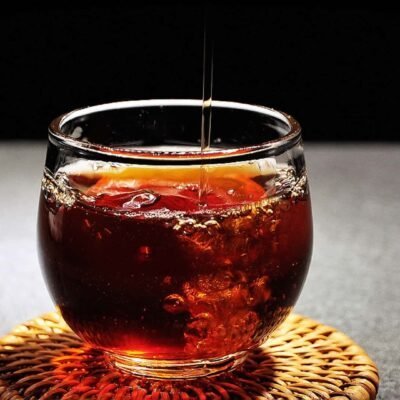 ripe chrysanthemum pu-erh