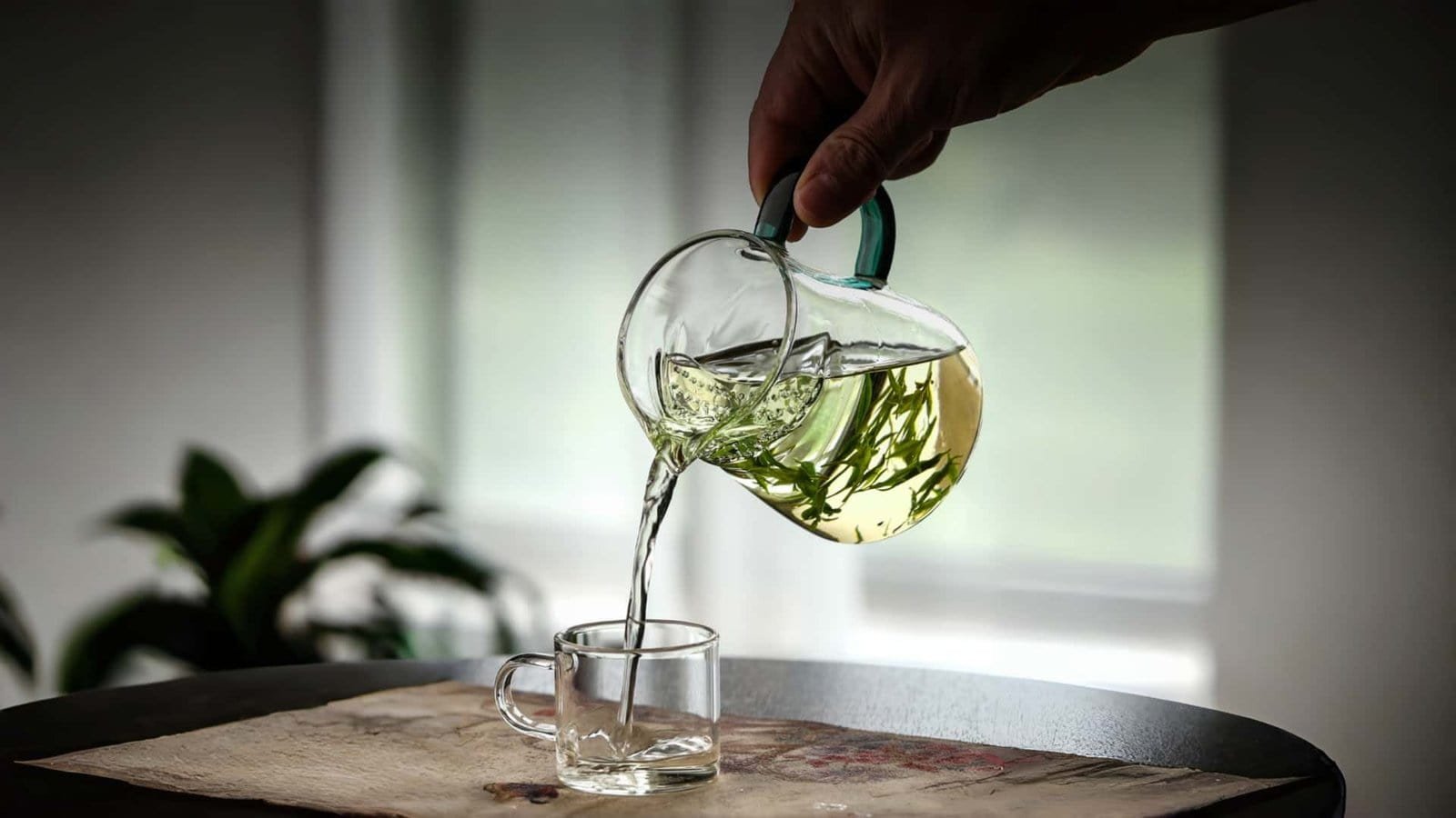 borosilicate glass teapot