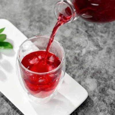 blackcurrant fruit tea