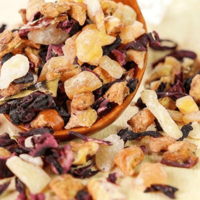 chá de melancia e líchia