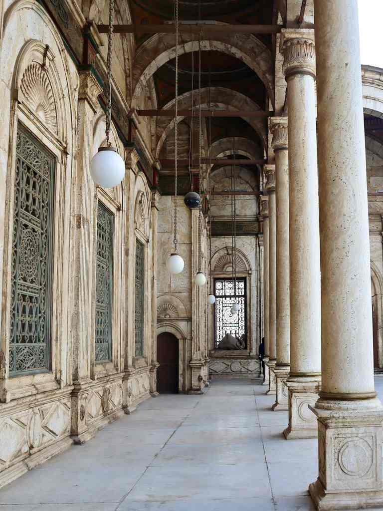 La citadelle de Saladin et la mosquée Muhammad Ali au Caire, en Égypte