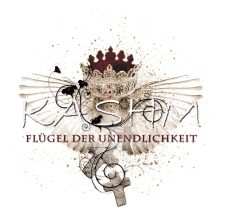 EIN Logo mit Flügeln, Krone und der Schrift "Shalom" für advent-verlag.de, symbolisiert Heil, Frieden und spirituelle Botschaften im christlichen Kontext.