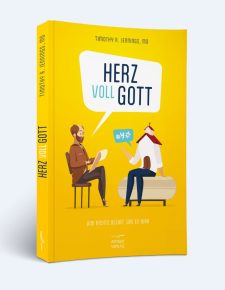 Herz voll Gott Buch von Timothy R. Jennings, humorvolle christliche Lektüre, Seelsorge, Glauben, Hoffnung, Liebe, advent-verlag.de.