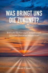 Naturhimmel bei Sonnenuntergang mit Strahlen, passend für christliche Bücher und Bibelthemen, die Gottes Charakter, Zukunftsvisionen und biblische Prophezeiungen behandeln.