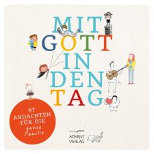 Mehrere Kinder und Tiere mit Bibel und Musik, Kinderbuch, religiöse Geschichten, christliche Inspiration, Advent-Verlag, festliche Stimmung, Familiengottesdienste, kreative christliche Aktivitäten.