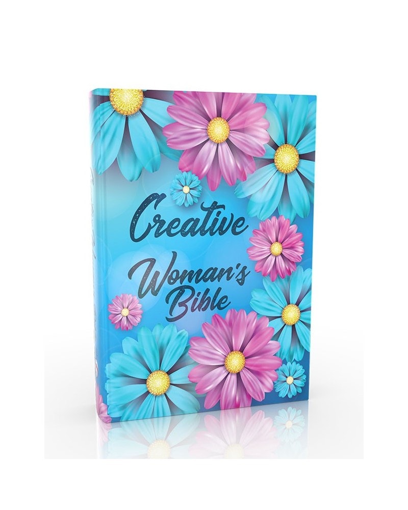 Creative Womans Bible - NKJV (Englisch) - Cover blau