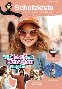 Jesus mit Menschen umgeht, biblische Geschichten, Kinder, Glaube, Religionspädagogik, Bibel, Christliche Bildung, Advent-Verlag, christliche Kinderliteratur, kreative Religionsvermittlung, biblische Schatzkiste.
