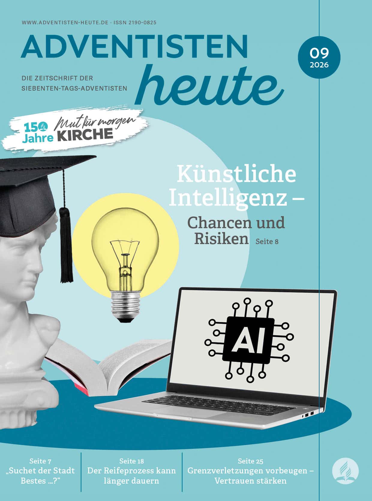 Künstliche Intelligenz kann ein hilfreiches Werkzeug sein – wenn Nutzer ihre Verantwortung wahrnehmen. (Titelbild: © Jack_the_sparow / Shutterstock.com; Covergestaltung: Büro Friedland, Hamburg)