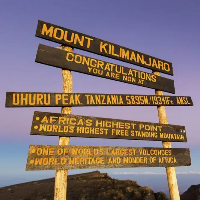 Día 7 - Campamento Barafu – Cima del Kilimanjaro (5.895 m) - Campamento Mweka (3.106 m)