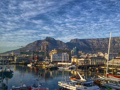 Table Mountain from Waterfront