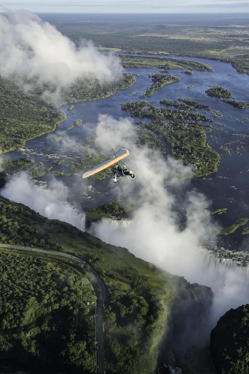 Microlight Victoria Falls