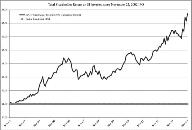 Stockholder return