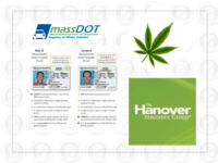 Agency Checklists, MA Insurance News, Mass. Insurance News, The Hanover, Hanover's online quoting tool, Marijuana insurance regulations Mass., Mass RMV, RMV REAL ID