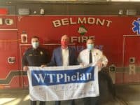 WTPhelan Supports Belmont Firefighters & Police With Holiday Luncheon
