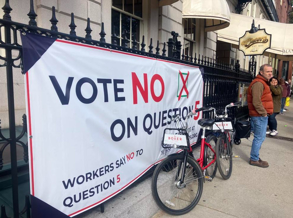Healey Against Plan To Raise Tipped Worker Wage
