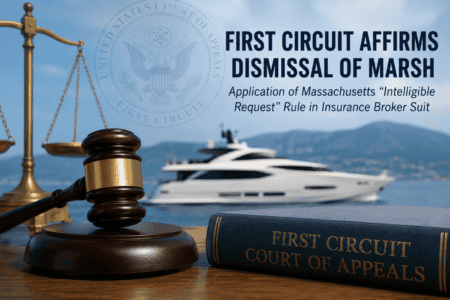 First Circuit Marsh insurance broker yacht coverage decision