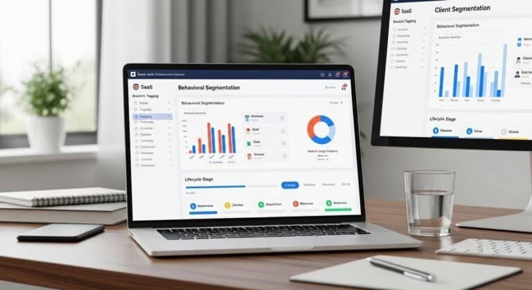 ai client segmentation tools for consultants dashboard organizing client tiers and lifecycle stages
