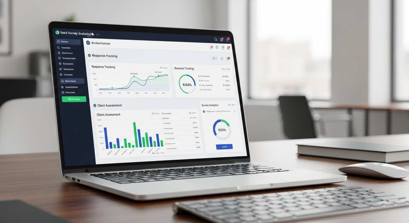 ai survey tools for consultants dashboard showing questionnaire analytics and response tracking