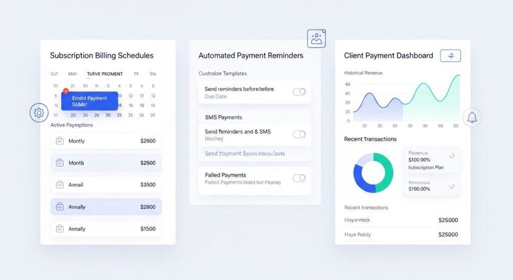 ai payment automation tools for coaches managing recurring subscription billing