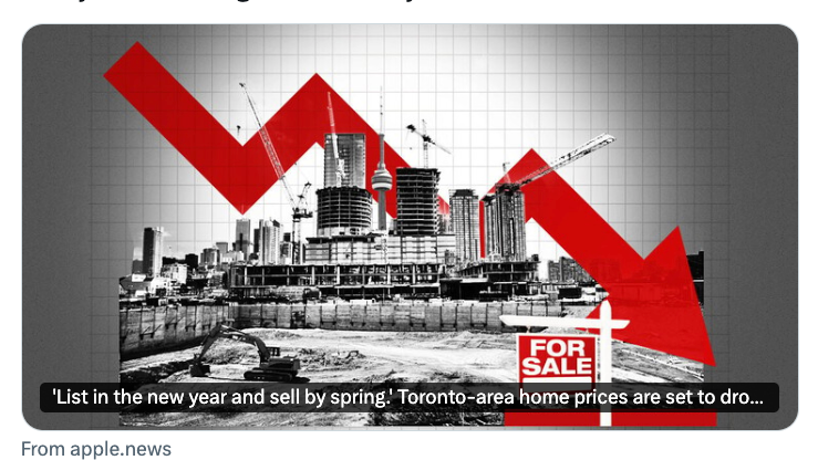 Read more about the article Toronto Home Prices in 2026: Could the Market Erase Six Years of Gains and Return to 2020 Levels? | AiF News Bites