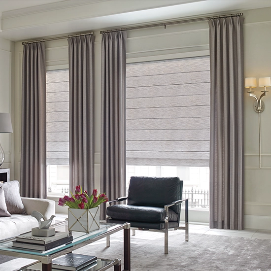 Custom Roman Shades For Sale In Colorado Springs CO