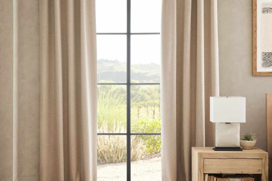 blackout curtains
