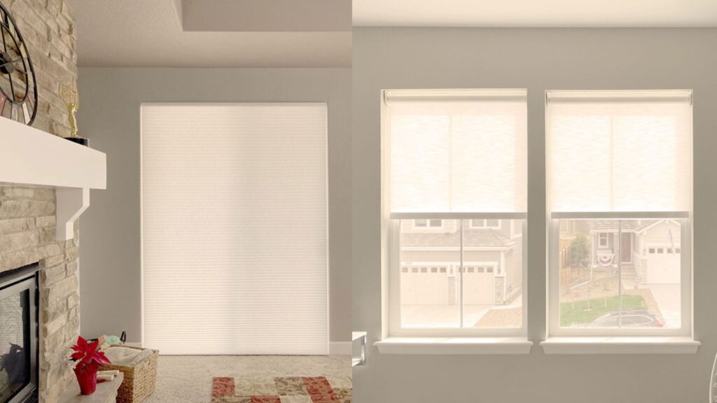 Cellular vs roller shades