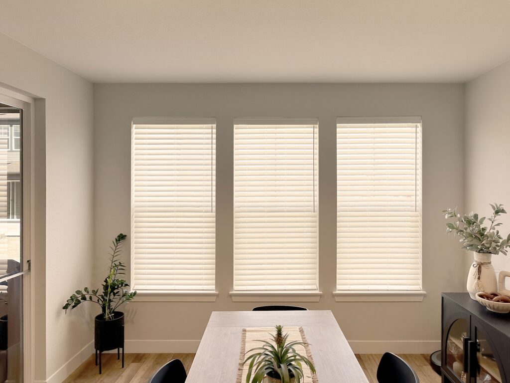 Alta Blinds with Cordless Lift for Colorado dining room