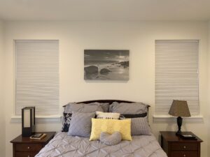 Hunter Douglas Applause Cellular Shades with UltraGlide operation available in light filtering and room darkening fabrics