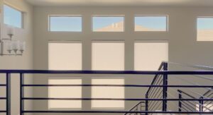 Electric vs. Automatic Blinds - Hunter Douglas Designer Roller Shades with PowerView Automation and light filtering fabric