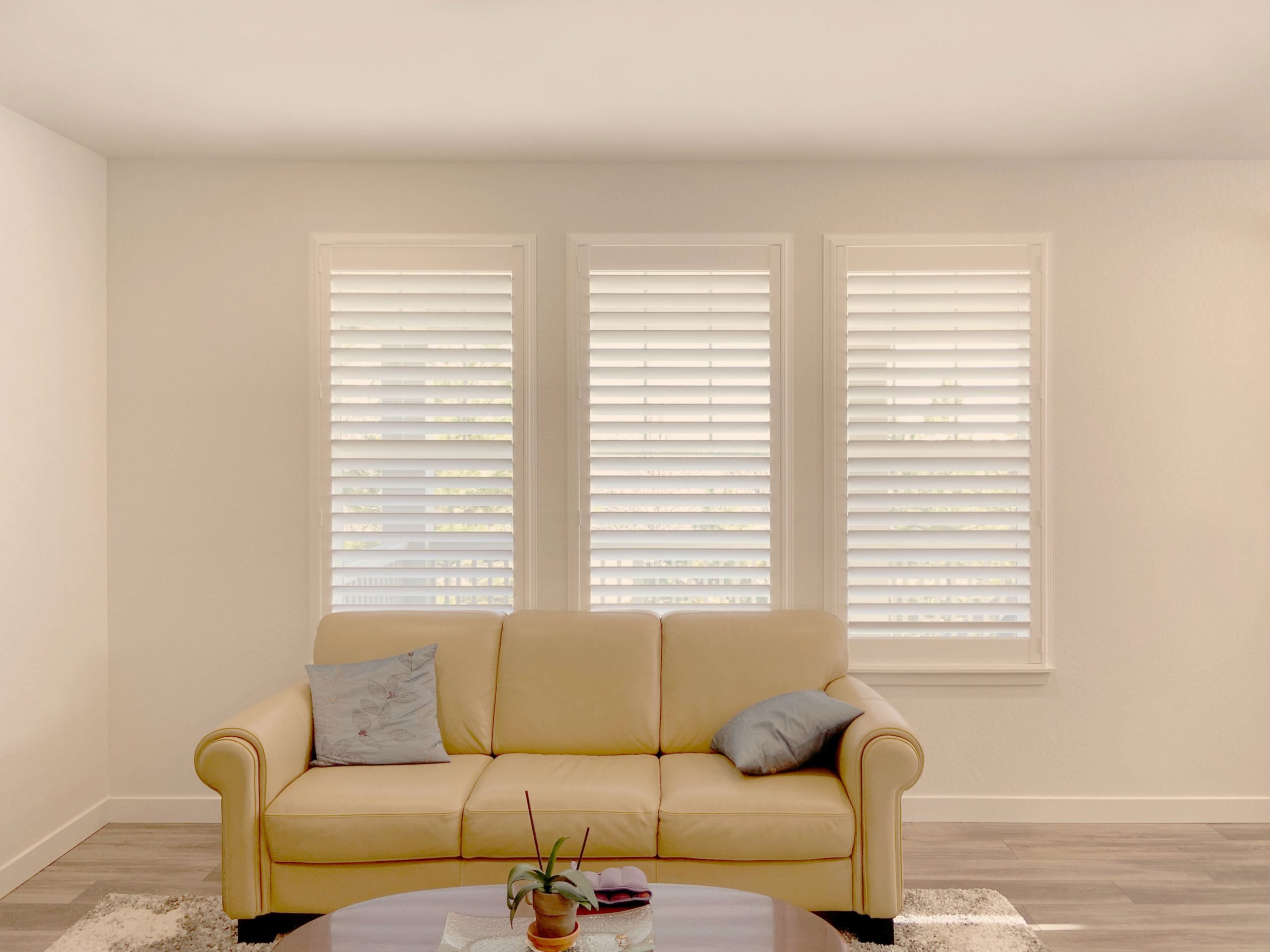 Benefits of Custom Window Coverings Energy Efficiency — Get in control of sunlight and temperature in your home, manage heat and cold with precision-fitted features, and save on energy costs with the ultimate energy-efficient shutters. Enhanced Style & Elegance — Our extensive range of custom-made finishes for hardwood shutters can enhance the overall appearance of your residence and help improve the quality of life in your home. Light & Privacy Control — Different rooms demand different levels of light and privacy. Our window treatments are equipped with the latest smart home and light control features, catering to the unique needs of every lifestyle and space. Long-Term Durability & Value — Our products are made from the highest quality fabric and materials for lasting performance, including UV and water resistance. They are extremely durable and protected against cracking, peeling, or warping.