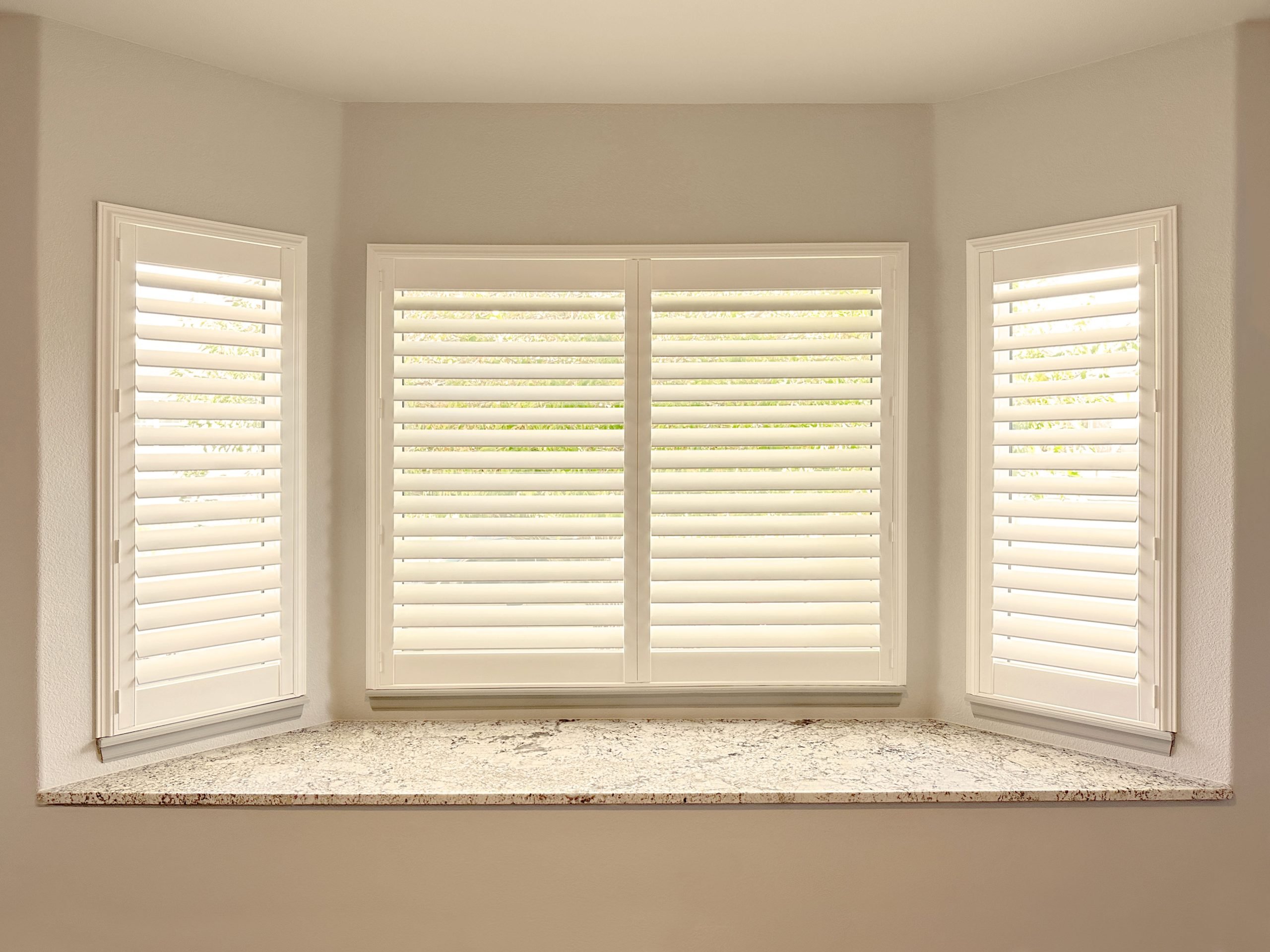 Premium Hunter Douglas shutters in a Colorado Springs home