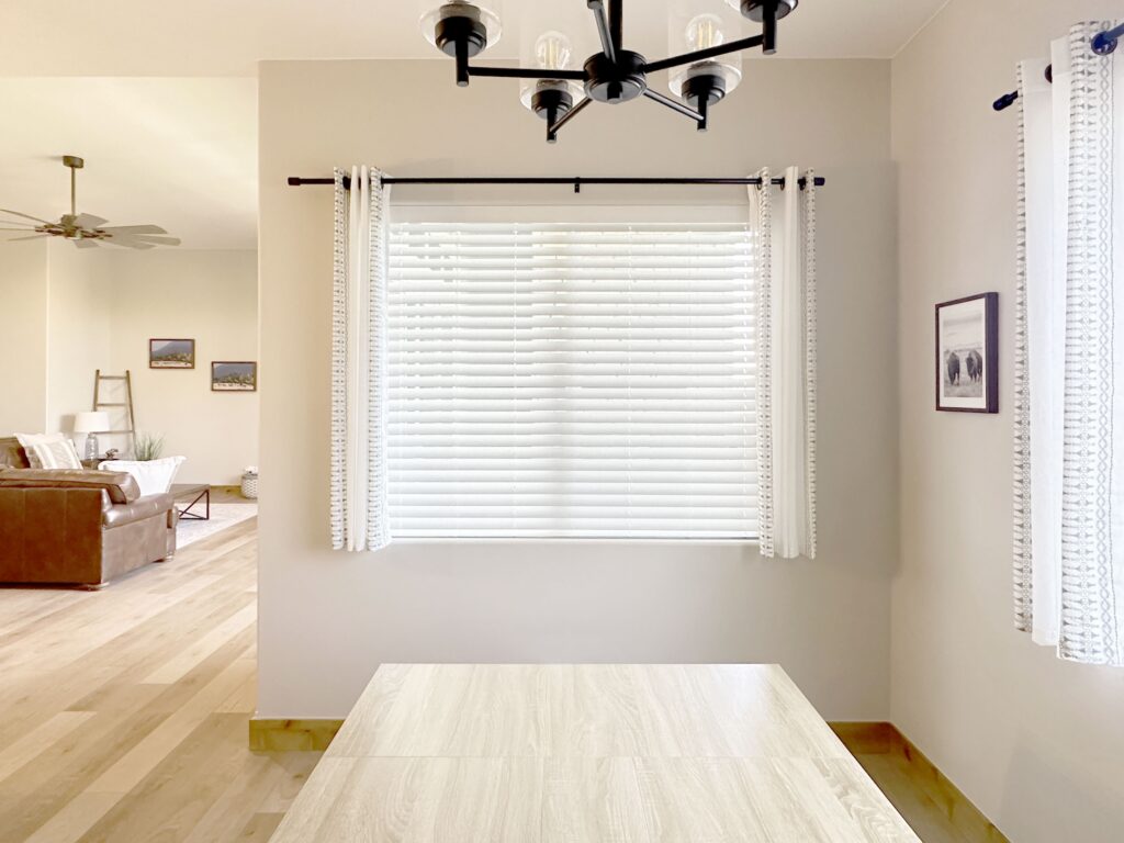 Combining Curtains with Alta Cordless Blinds for Colorado homes