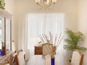 Light controlling curtains for Colorado mountain homes enhance privacy and natural light management.