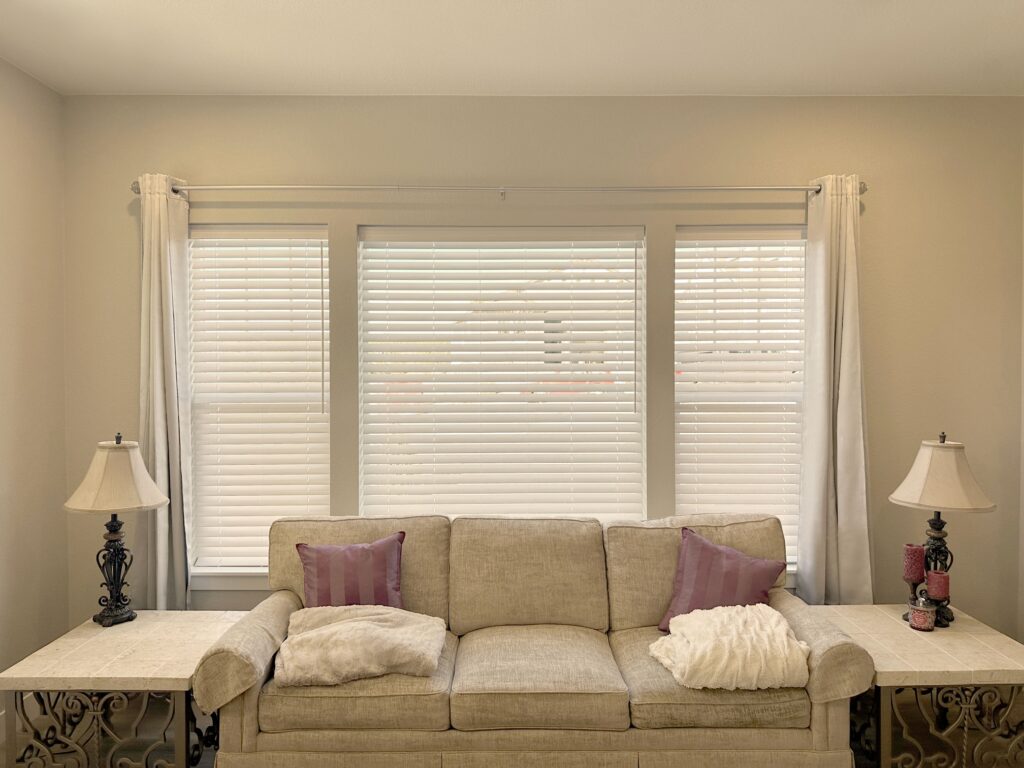 Alta Blinds with Cordless Lift operation for safe and easy light control