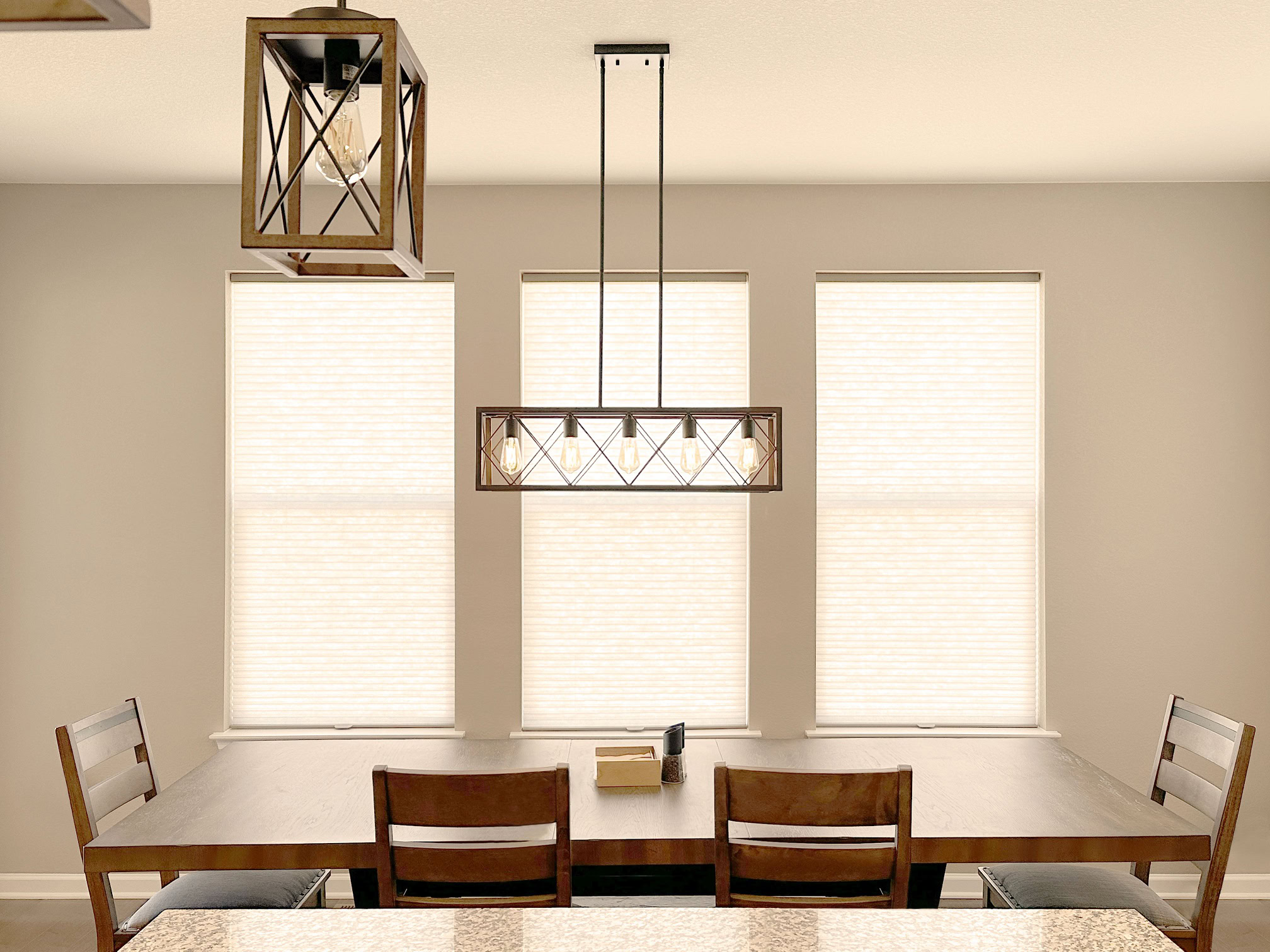 Hunter Douglas Applause Cellular Shades with LiteRise cordless operation and Light Filtering fabric for Colorado homes