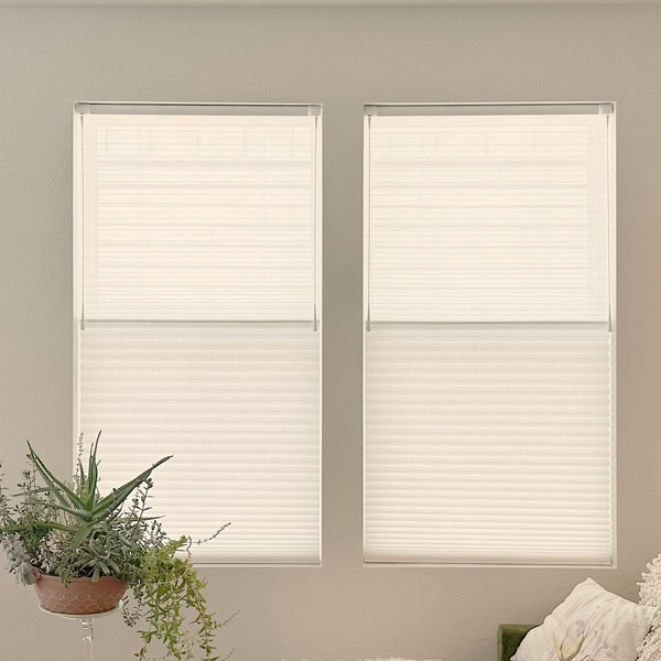 Hunter Douglas Duette Cellular Shades with UltraGlide operating system and Duolite for Colorado homes