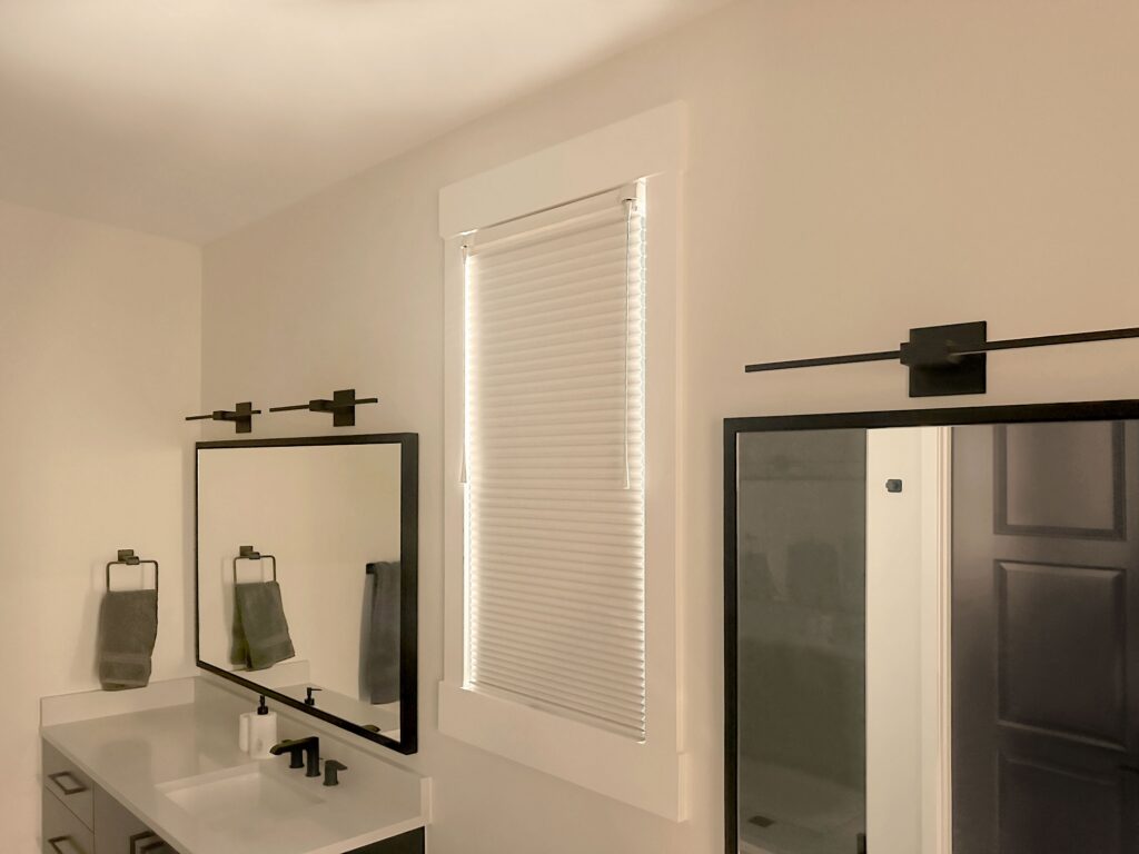 Hunter Douglas Duette Cellular Shades with UltraGlide operation and Duolite light control system