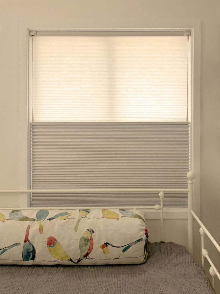 Hunter Douglas Duette Cellular Shades with UltraGlide operation and Duolite light control system