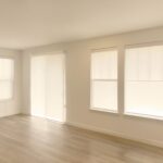 Alta Roller Shades with Continuous Loop, TouchLift, and Light Filtering Fabric for Windows and Doors