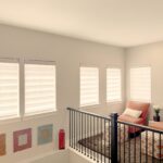 Motorized Hunter Douglas Designer Banded Shades for Colorado Homes