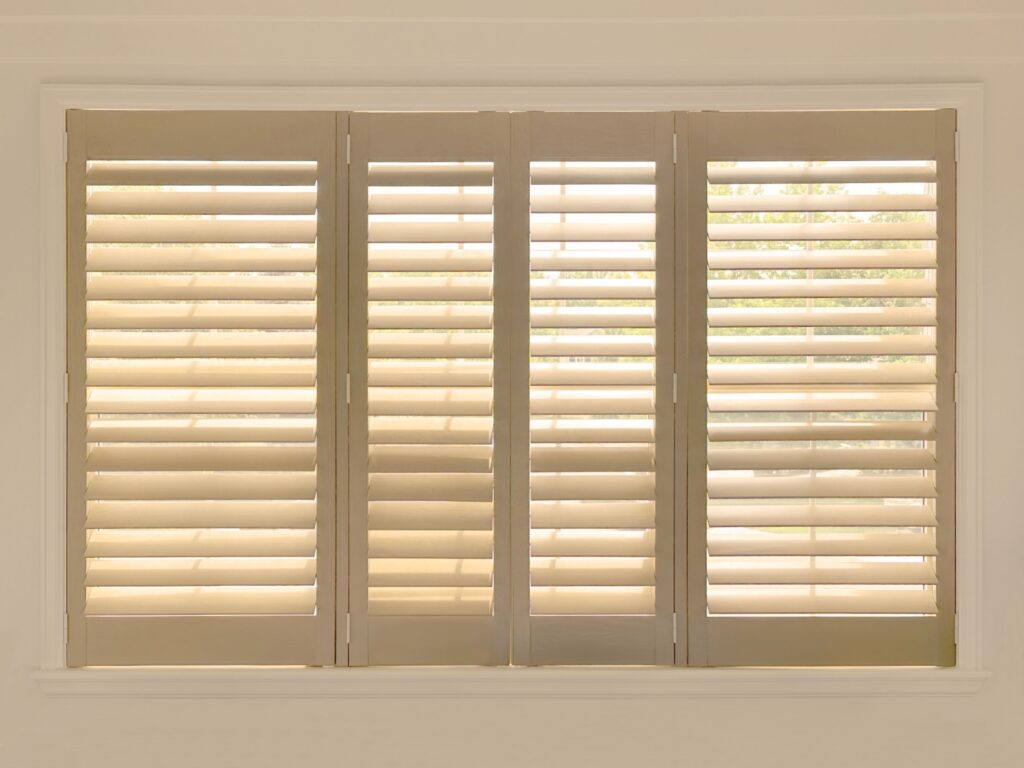 Alta Hardwood Shutters Installed in Castle Rock Home