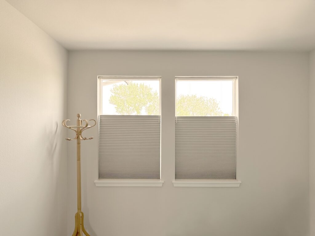 Hunter Douglas Applause Cellular Shades with Ultraglide, Top-Down Bottom-Up, and Room Darkening Fabric for Castle Rock Colorado Homes