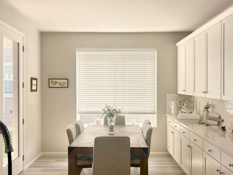Custom window treatments in Colorado Springs for elegant home decor.