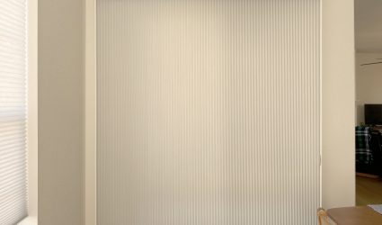 Hunter Douglas Duette Cellular Shades and Duette Vertiglide with LiteRise, Vertiglide operation, Top-Down Bottom-Up and Vertical design, Light Filtering fabric