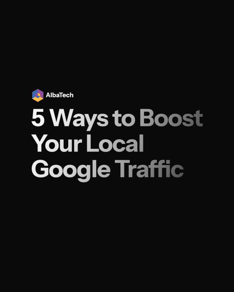 5 Ways to Boost Your Local Google Traffic