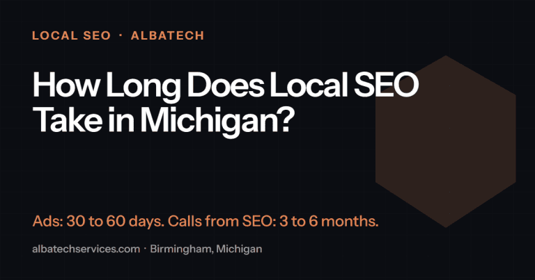 How Long Does Local SEO Take in Michigan?