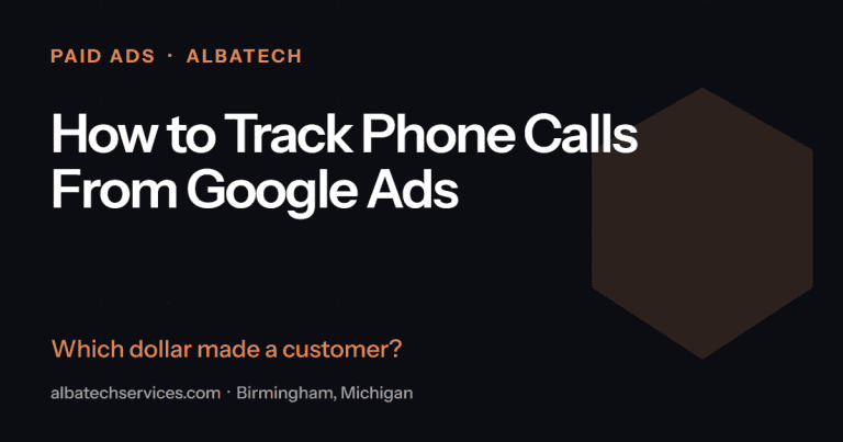 How to Track Phone Calls From Google Ads