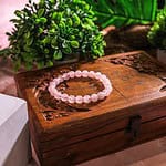 Rose Quartz Bracelet by Alchemist Crystal