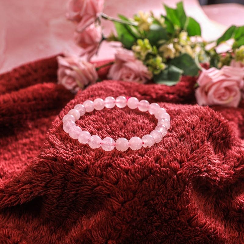 Rose Quartz Bracelet by Alchemist Crystal